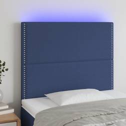 vidaXL LED tyg Sänggavel