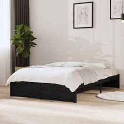 vidaXL 120x190 Small Double massivt træ Sengeramme