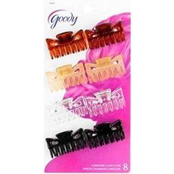 Goody 8 Claw Clips Pinces Hebillas Model #76023