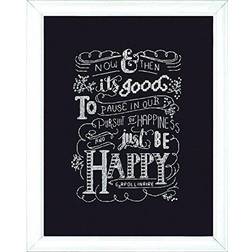 Design Works Counted Cross Stitch Kit 8"X10"-Just Be Happy 14 Count