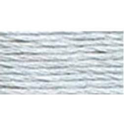 DMC 12 pack 6-strand embroidery cotton 8.7yd-ultra very light antique blue -117