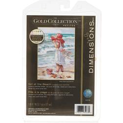 Dimensions girl at the beach cross stitch kit