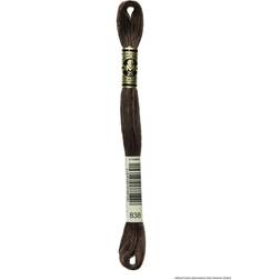 DMC stickgarn mouline special 117mc -838, 6-fädig, 8m 0,25 eur/m