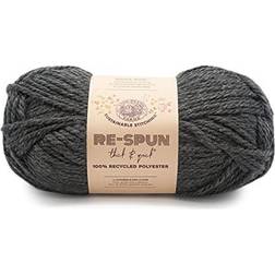 Lion Brand Re-Spun Thick & Quick Yarn-Raven -843-153