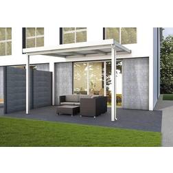 Gutta Weiß Gutta Premium Terrassendach 3094 3060 weiß, Acryl