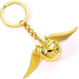 Harry Potter Golden Snitch 3D Nøkkelring - Gull