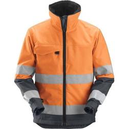 Snickers Core vinterjakke, Hi-Vis Orange/Steel Grey