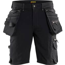 Blåkläder 1988 4-Way Stretch X1900 Craftsman Shorts - Black
