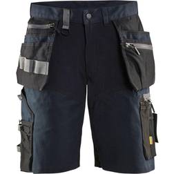 Blåkläder 159813438699C60 Handwerker Shorts mit Stretch, Dunkelmarine/Schwarz, Größe