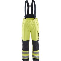 Blåkläder Multinorm skalbukser, Hi-vis Gul/marineblå