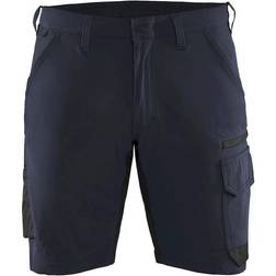 Blåkläder serviceshorts 4-vejs stretch mørk marineblå/sort