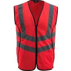 Mascot Trafikvest Hi-Vis Rød 50145-982-222