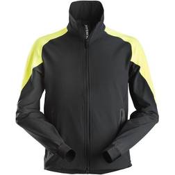 Snickers FlexiWork Neon Jacket - Black/Neon Yellow