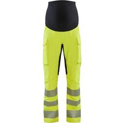 Blåkläder 710016423399XL 4-Wege Stretch Hi-Vis Umstandshose, High Vis Gelb/Schwarz, Größe