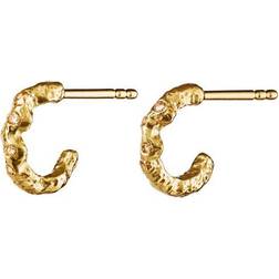 Maanesten Janine Petite Earrings - Gold/Zircon