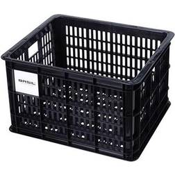 Basil B.V. Unisex – Erwachsene Crate Fahrradkaste, Schwarz, 45.25x35x25cm