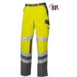 BP Warnschutzhose 2110 845 warngelb/dunkelgrau, Größe 48n