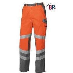 BP Warnschutzhose 2110 845 warnorange/dunkelgrau, Größe 56n