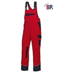 BP Latzhose 1608 559 rot/schwarz, Größe 54l