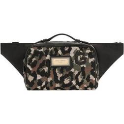 Dolce & Gabbana Leopard DG Logo Bälte Fanny Pack Multicolor