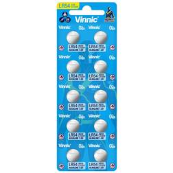 Vinnic Alkaline LR54 10-pack