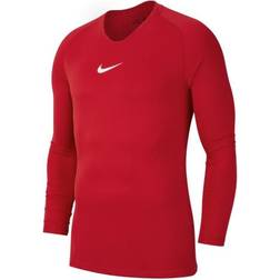 Nike Dri-FIT Park First Layer Men's Soccer Jersey - University Red/White