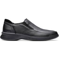 Clarks Casual Læder Loafers Sko Herre - Sort