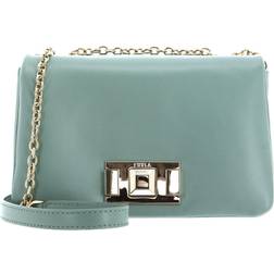 Furla Lulu Crossbody Mini Mineral Green Green Smooth Calf Leather Woman