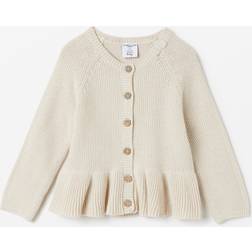 Polarn O. Pyret Ruffled Hem Baby Cardigan - 0-1m x 50