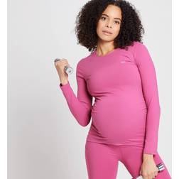 MP Women's Power Maternity Long Sleeve Top Sangria