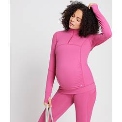 MP Power Barsels 1/4 Zip Sangria XS Pink