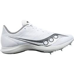 Saucony Velocity MP White/Silver Men's Shoes White