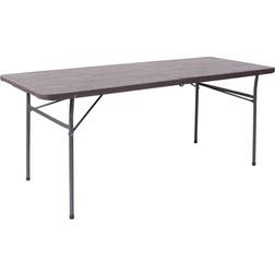 Flash Furniture Elijah 6-Foot Bi-Fold Dining Table