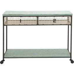 Bayden Hill Metal Storg 42"W Console Table