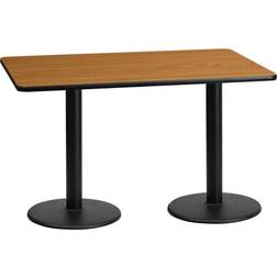 Flash Furniture XU-NATTB-3060-TR18-GG 30'' Laminate Bar Table