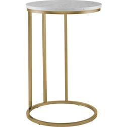 Walker Edison Folding Retro Style Side Small Table