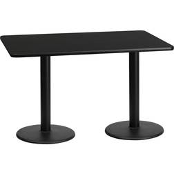 Flash Furniture XU-BLKTB-3060-TR18-GG Dining Table