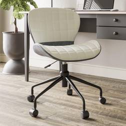 Belleze Modern Linen Office Chair