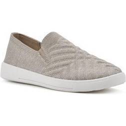 White Mountain Women's Until Sneaker - Gold/Fabric