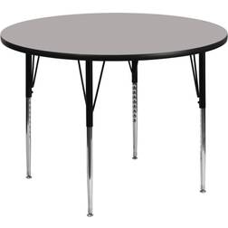 Flash Furniture Xua Collection XU-A48-RND-GY-H-A-GG Surface Lower Small Table