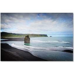 Trademark Fine Art An Afternoon Dyrholaey Sainte-Laudy Photographic Print on Wrapped Wall Decor