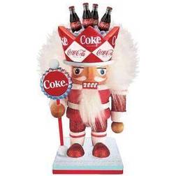 Kurt Adler Wooden Coca-Cola Holiday Wood Figurine