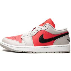 Jordan Air 1 Low - Light Iron Ore Siren Red