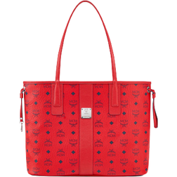 MCM Reversible Liz Shopper Medium - Candy Red