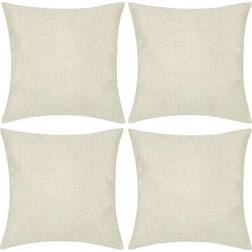 vidaXL 131566 Cushion Cover Beige (80x80cm)