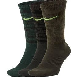 Nike Everyday Plus Cushioned 3-pack - Green