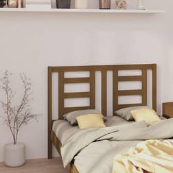 vidaXL Bed Honey Brown Solid Wood Pine Headboard