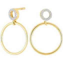 Nordahl Andersen Circles Karat Guld Öronsnäcka Med Diamanter 0,05 Carat W/si 310016BR5