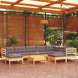 vidaXL 10-tlg. Lounge-Set
