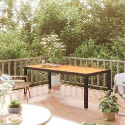 vidaXL Havebord polyrattan